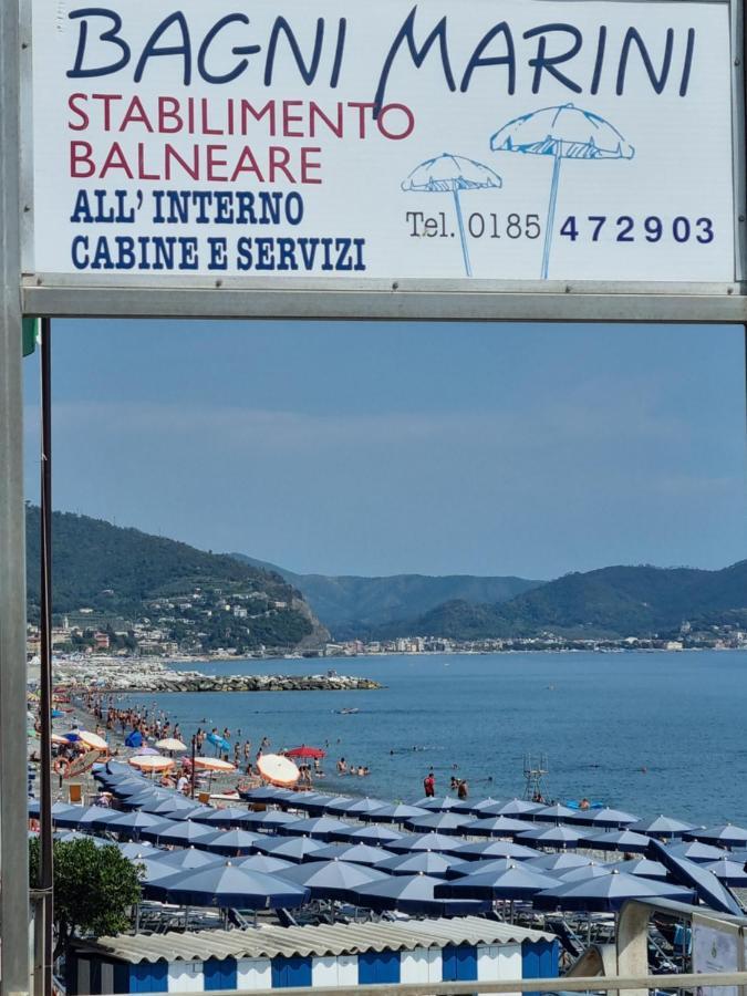 Albergo Stella Di Mare Lavagna Kültér fotó